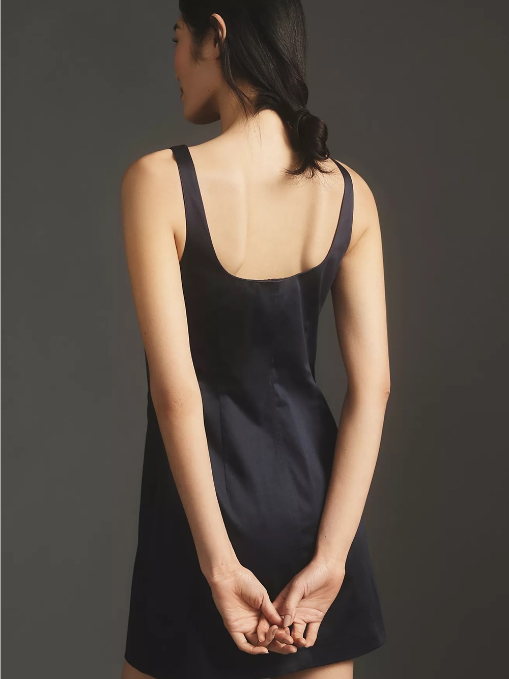 Maeve By Anthropologie Belted Shoulder Strap Mini Dress - Picture 2 of 9